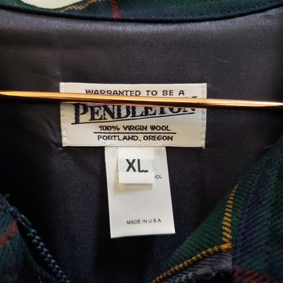 NWT Vintage Pendleton Wool Tartan Plaid Pant Suit XL 16 - Picture 13 of 15